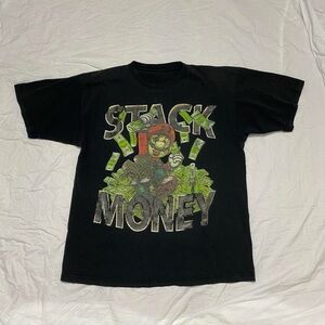 Y2k “Stack money” Mario shirt